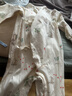 英氏（YEEHOO）嬰兒衣服新生兒衣服嬰兒連體衣3-6個(gè)月5A抗菌乳木果潤膚衣 曬單實(shí)拍圖