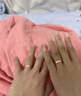 卡地亞（Cartier）戒指男女同款 LOVE系列結婚戒指經典窄版情侶戒指 禮物 18k玫瑰金 B4085200 保卡信息-隨機年份 54 曬單實拍圖