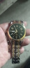 (0.01)全自動(dòng)機芯表手表男日歷夜光防水非機械表精鋼國產(chǎn)腕表男 睿智金帶黑面男款【雙日歷】 曬單實(shí)拍圖