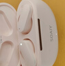 索愛(ài)（soaiy）SL6 Pro 藍牙耳機真無(wú)線(xiàn)開(kāi)放半入耳式運動(dòng)智能app跑步騎行通話(huà)降噪適用蘋(píng)果華為小米 白 曬單實(shí)拍圖