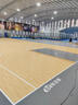 歐百娜籃球場(chǎng)地墊室內籃球場(chǎng)地膠球館定制pvc塑膠地板運動(dòng)地膠木紋地墊 【基礎促銷(xiāo)款】XLD-橘皮紋3.5mm 曬單實(shí)拍圖