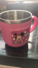 迪士尼（Disney）牛奶杯兒童水杯幼兒園學(xué)飲杯刻度訓練喝水直飲男女孩家用MY6020N 曬單實(shí)拍圖
