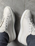 愛(ài)步（ECCO）【60周年限定款】休閑鞋女 簡(jiǎn)約厚底板鞋女 柔酷219203 HL 白色21920301007 39 曬單實(shí)拍圖