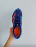 adidas adizero RC 4超輕緩震訓練備賽體測薄底競訓跑鞋阿迪達斯   深藍/淺藍/粉   42 曬單實(shí)拍圖