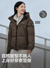 波司登（BOSIDENG）25新款羽絨服男女同款運動(dòng)系列短款連帽百搭加厚年輕時(shí)尚外套 【店長(cháng)推薦】暮秋褐7E16 M 165/88A 體重約110-120斤 曬單實(shí)拍圖