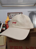 佰思騰帽子男女通用戶(hù)外遮陽(yáng)帽棒球帽釣魚(yú)新情侶春秋鴨舌帽字母刺繡韓版百搭個(gè)性潮夏季時(shí)尚男士帽子 米色小標 可調節（56-60cm) 曬單實(shí)拍圖