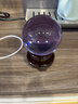 易水閣紫色水晶球風(fēng)水擺件大號玻璃球旋轉底座玄關(guān)客廳辦公室書(shū)房裝飾品 紫色水晶球 直徑8cm【木質(zhì)底座】 曬單實(shí)拍圖