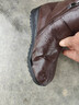 啄木鳥(niǎo)斷碼真皮短靴女2026秋冬新款中老年加絨加厚棉鞋平底防滑媽媽鞋潮 棕色加絨 39 曬單實(shí)拍圖
