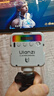 ulanzi優(yōu)籃子 VL49RGB（白）磁吸全彩補光燈夾子套裝便攜LED口袋雙色溫攝影燈微單相機手機室內人像特效 曬單實(shí)拍圖