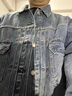 Levi's李維斯26年春夏新款男士美式復古工裝風(fēng)休閑牛仔夾克外套 藍色 L 曬單實(shí)拍圖