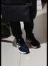 阿迪達斯（adidas）男鞋跑步鞋運動(dòng)鞋輕便減震防滑休閑鞋 黑/白 42 曬單實(shí)拍圖