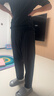 優(yōu)衣庫常規款合作款男裝高彈力運動(dòng)長(cháng)褲防紫外線(xiàn)休閑褲輕薄480412 09 黑色 L 曬單實(shí)拍圖