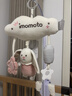 IMOMOTO新生兒床鈴嬰兒安撫玩具旋轉0-6個(gè)月母嬰神器滿(mǎn)月禮兒童禮物 小兔凱西（哈哈鏡+風(fēng)鈴音樂(lè )器） 曬單實(shí)拍圖