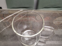京東京造 玻璃杯 耐熱耐高溫泡茶水杯咖啡牛奶刻度杯子500ml 曬單實(shí)拍圖