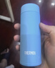 膳魔師（THERMOS）日本原裝進(jìn)口膳魔師迷你保溫杯女生可愛(ài)口袋杯超小巧保冷水杯JOJ 湖藍色120ml 曬單實(shí)拍圖