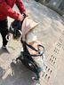 Stokke【楊佑寧同款】YOYO3 6+ 全能型推車(chē)折疊遛娃輕便嬰兒車(chē)可坐可躺 【YOYO3 6+】+卡其色坐墊 黑色車(chē)架 曬單實(shí)拍圖