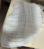 全棉時(shí)代嬰兒口水巾兒童洗臉毛巾純棉紗布手帕禮盒裝火烈鳥(niǎo)4件裝25×25cm 曬單實(shí)拍圖