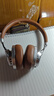 iKF Rona【Hi·Res金標｜自適應降噪】復古頭戴式耳機無(wú)線(xiàn)藍牙有線(xiàn)耳麥游戲數碼時(shí)尚顏值穿搭星耀棕 曬單實(shí)拍圖