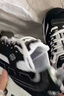 斯凱奇奧利奧|女鞋春季黑白老爹鞋復古熊貓鞋透氣增高運動(dòng)鞋88888250 曬單實(shí)拍圖