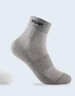 匹克（PEAK）運動(dòng)襪子男中筒襪吸汗透氣籃球羽毛球襪男士夏季休閑跑步棉質(zhì)防臭 升級款灰色3雙裝 曬單實(shí)拍圖
