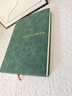 嘉然恒【開(kāi)學(xué)必備】康奈爾筆記本本子B5軟皮面本5R高效記憶思維導圖學(xué)生復習考研考公學(xué)習記事本 墨綠色 曬單實(shí)拍圖