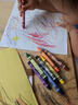 繪兒樂(lè )可洗三角蠟筆速干不臟手AP安全無(wú)毒認證2歲嬰幼兒小朋友寶寶彩筆 8色三角形蠟筆 曬單實(shí)拍圖