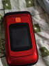 金立（Gionee）老年手機4G全網(wǎng)通翻蓋老年機 超長(cháng)待機老人手機 翻蓋接聽(tīng)大字大聲大按鍵老年人專(zhuān)用手機 V26 紅色 曬單實(shí)拍圖