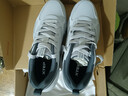 特步男鞋皮面2026冬季新款防水運動(dòng)鞋減震厚底耐磨戶(hù)外跑步鞋休閑鞋子 幻影灰/木炭灰【皮面款】 41 曬單實(shí)拍圖