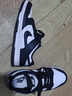 耐克NIKE女休閑板鞋 DUNK 新年禮物 運動(dòng)鞋DD1503-101白黑37.5 曬單實(shí)拍圖
