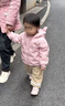 巴拉巴拉童裝兒童羽絨服寶寶女童男童2025年冬季保暖外套寶寶上衣萌趣輕薄 曬單實(shí)拍圖