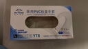 英科醫療一次性醫用手套PVC防護手套 清潔洗碗家務(wù)食品級手套 大號L碼 曬單實(shí)拍圖