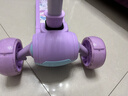 迪士尼（Disney）兒童滑板車(chē)3-6-12歲冰雪奇緣閃光輪可調升降扭扭腳踏滑步車(chē)搖擺車(chē) 曬單實(shí)拍圖
