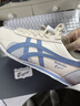 Onitsuka Tiger鬼塚虎男女款中性鞋子復古舒適運動(dòng)休閑鞋男RUNSPARK 米色/藍色-250 42.5 曬單實(shí)拍圖
