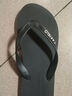 卡帝樂(lè )鱷魚(yú)（CARTELO）人字拖鞋男士夏季戶(hù)外穿運動(dòng)居家用軟底沙灘涼拖 VP1520 黑色 42 曬單實(shí)拍圖