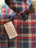 老人頭（LAORENTOU）經(jīng)典款加厚純棉格子長(cháng)袖襯衫中青年男士秋季 IF-25143藍紅格 XL 推薦140-160斤 曬單實(shí)拍圖