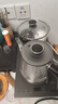FUNORK全自動(dòng)上水電熱水壺 茶臺燒水壺家用辦公一體機茶桌茶幾嵌入式茶具電茶爐套裝 RY-10鈦灰色清潔款 曬單實(shí)拍圖