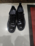 30&C0馬臀皮男士德比鞋商務(wù)正裝皮鞋婚鞋高端時(shí)尚潮流手工男鞋 黑色 42 曬單實(shí)拍圖