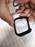 威千圖適用華為WATCH Fit4 Pro手表殼膜一體噴油保護殼膜套全包保護全屏防摔丨暗影系列【黑色】 曬單實(shí)拍圖