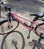 ICOLOUR自行車(chē)成人山地車(chē)公路賽車(chē)單車(chē)騎行變速內走線(xiàn)學(xué)生男女青少年 【薔薇粉】非減震-鋼架輻條輪 26寸21速（160-180cm） 曬單實(shí)拍圖