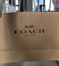 蔻馳（COACH）【品牌直供】女士小號手提單肩斜挎包托特包拿鐵色CW032新年禮物 曬單實(shí)拍圖