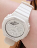 卡西歐（CASIO）G-SHOCK GIRLS GMA-S2100 八王子 運動(dòng)女士手表防水手表 送女友 GMA-S2100-7APR-200米防水 曬單實(shí)拍圖