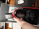 極度未知（HYPERX）Cloud Ⅲ Wireless颶風(fēng)3無(wú)線(xiàn)黑紅 電競游戲耳機頭戴式 降噪麥克風(fēng)  FPS吃雞  適配三角洲行動(dòng) 曬單實(shí)拍圖