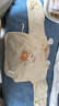 童泰新生兒半背衣嬰兒衣服純棉四季0-3月寶寶上衣滿(mǎn)月服2件裝 黃色 52 曬單實(shí)拍圖
