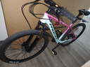 鳳凰（Phoenix）油碟山地自行車(chē)碳纖維超輕減震變速越野正新輪胎變速長(cháng)途山地車(chē) 27速禧瑪諾27.5寸粉藍 曬單實(shí)拍圖