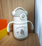 貝易兒童保溫杯小月齡寶寶6個(gè)月以上316L不銹鋼嬰幼兒奶瓶防嗆防漏水 曬單實(shí)拍圖