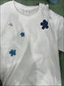 美式國潮牌花朵印花短袖T恤男女夏季新款寬松百搭情侶半袖體恤衫 25230白色 薄款 【工廠(chǎng)直銷(xiāo)特價(jià)撿漏】 XL 曬單實(shí)拍圖