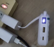品勝（PISEN）【3C認證可上飛機】充電寶自帶四線(xiàn)22.5W快充小巧移動(dòng)電源10000毫安大容量蘋(píng)果17華為 白色【22.5W帶四線(xiàn)｜1萬(wàn)毫安】 曬單實(shí)拍圖