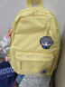 Converse匡威雙肩包男女童簡(jiǎn)約書(shū)包新款時(shí)尚運動(dòng)背包初高中生防水書(shū)包 鵝蛋黃 【30CM*11.5CM*44CM】 曬單實(shí)拍圖