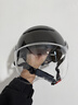 兩只小蜜蜂3C認證電動(dòng)車(chē)頭盔摩托車(chē)四季通用半盔防曬防霧雙鏡 0感天窗男女通用電瓶車(chē)頭盔TK47 0感頭盔耀夜黑 曬單實(shí)拍圖