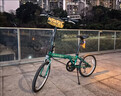 大行（DAHON）經(jīng)典D6折疊自行車(chē)20英寸6速成人休閑單車(chē) KBC061 墨綠色 20英寸 曬單實(shí)拍圖